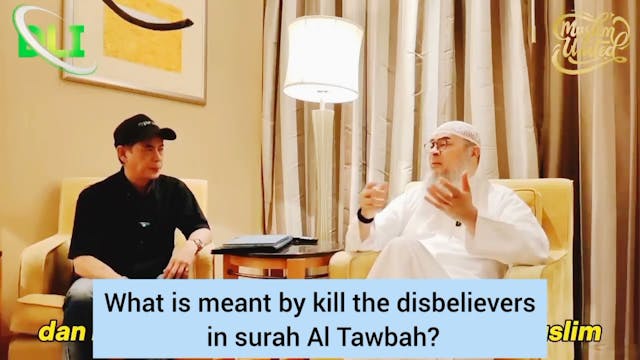 What Is Meant By "Kill The Disbelieve...