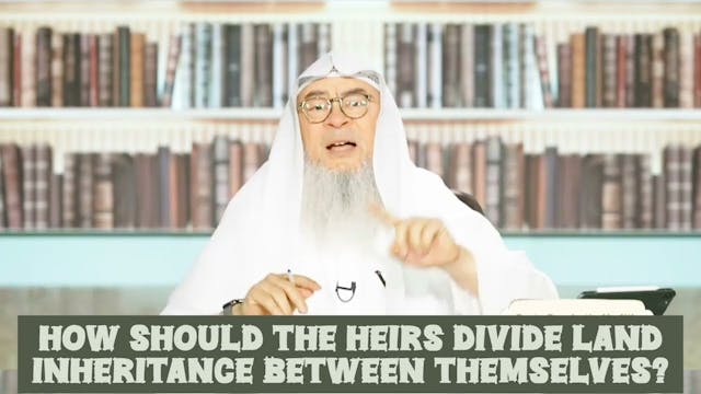 How should heirs divide land inherita...