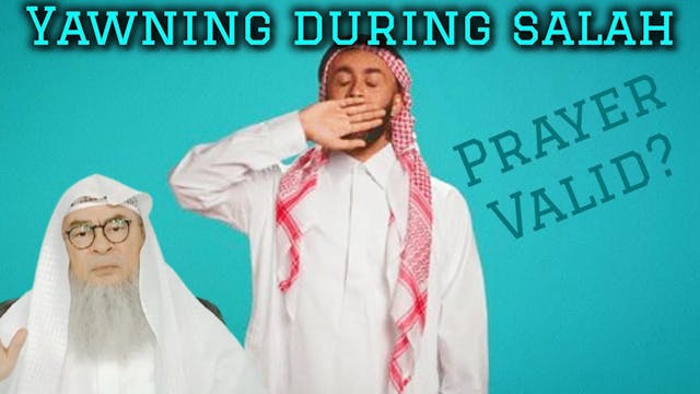 I can't stop yawning during salah (fa...