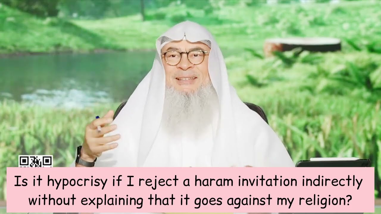 Is It Hypocrisy If I Reject Haram Invitation Without Explaining?