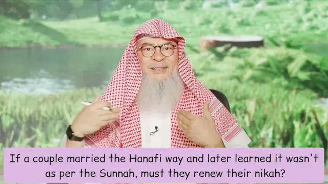 If We Married In Hanafi Way & Later L...