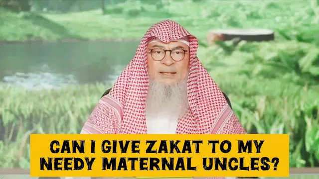 Can I Give Zakat To My Maternal Uncle...
