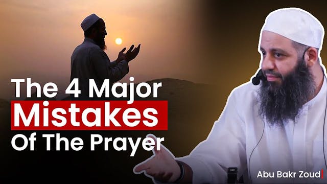 The 4 Major Mistakes Of The Prayer