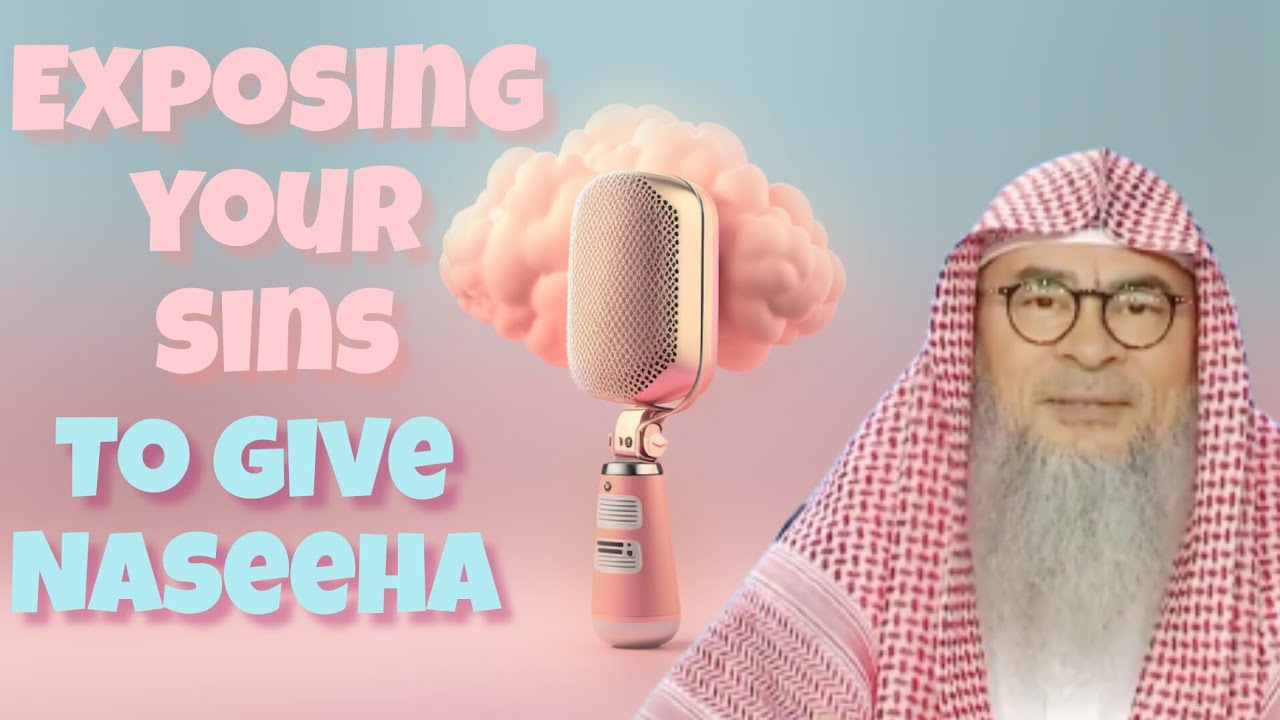 Podcasts  videos where people expose their past sins in order 2 give Naseeha 
