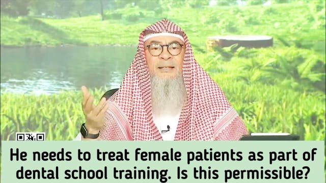 He needs to treat female patients as ...