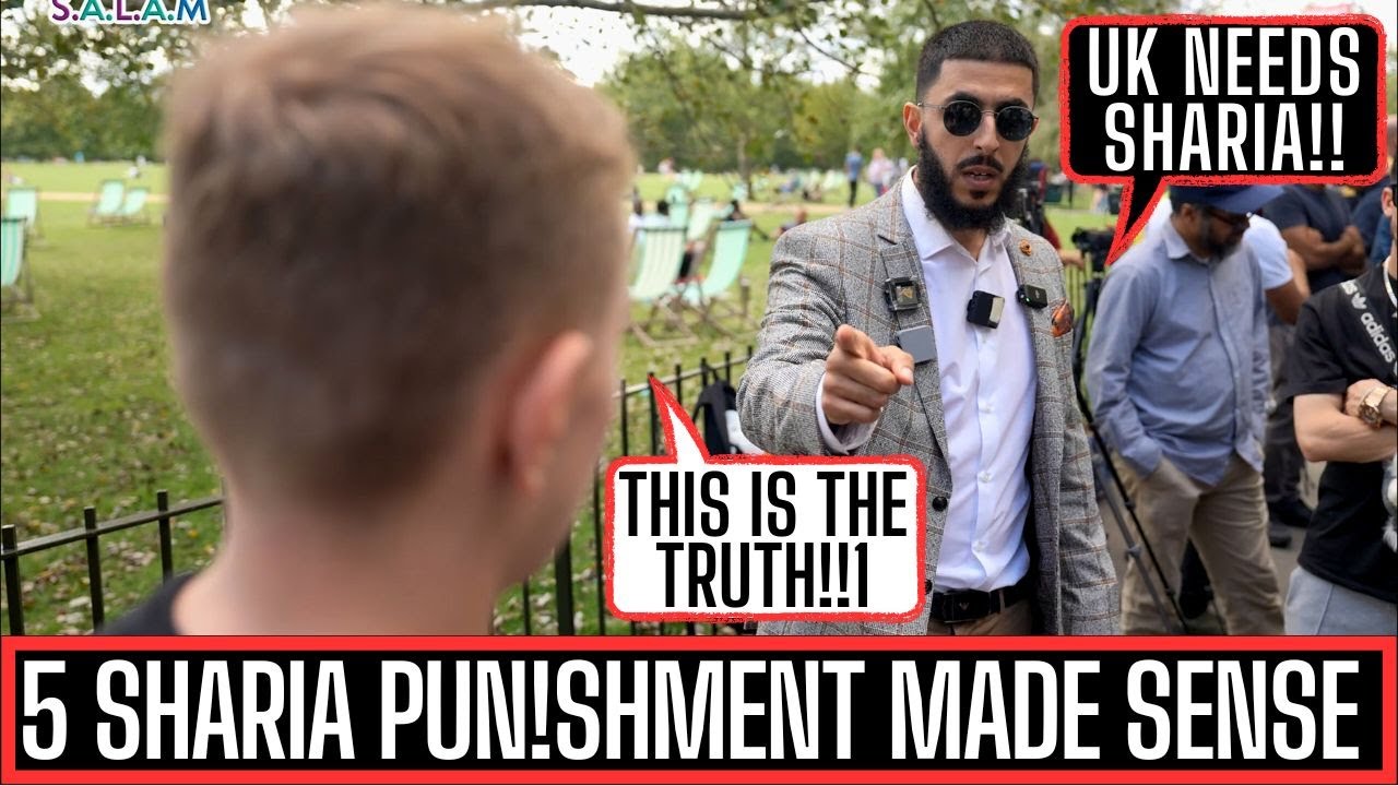 BRITISH MAN ACCEPTS SHARIA LAW - EPIC REPLY