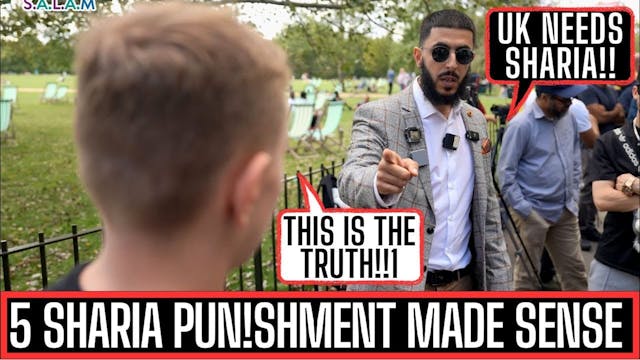 BRITISH MAN ACCEPTS SHARIA LAW - EPIC...