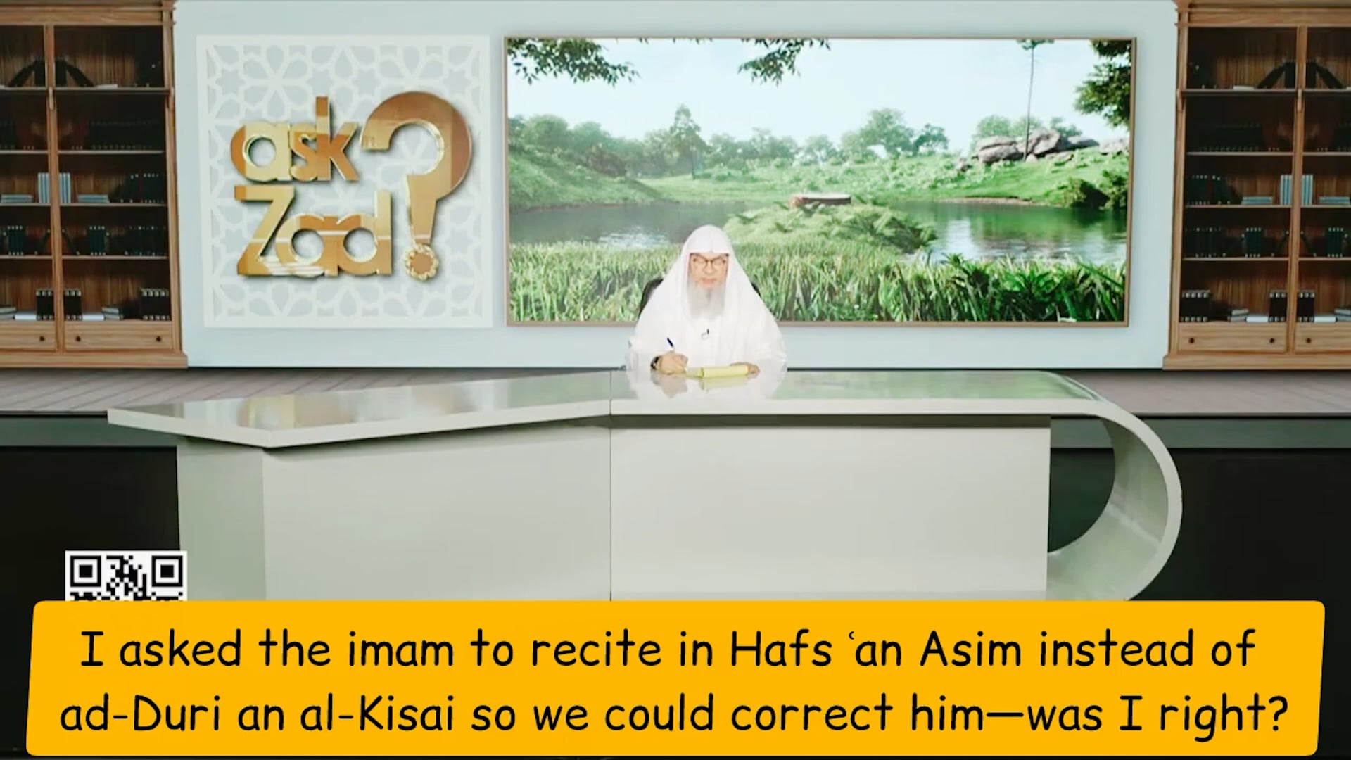 Asked Imam To Recite In Hafs Un Asim, So I Could Correct Him, Was I Right?