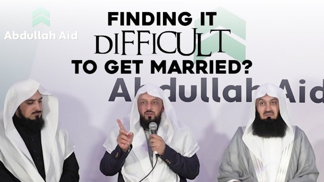 Finding it Difficult to get Married
