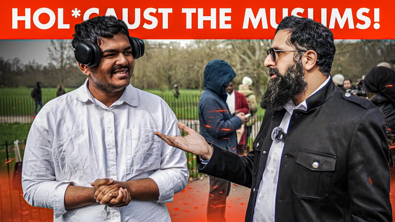 Christian Wants A Holocaust - Muslim Confronted Him
