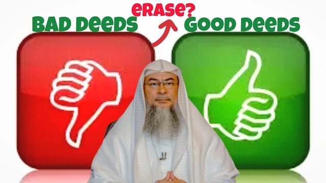 Do bad deeds erase good deeds