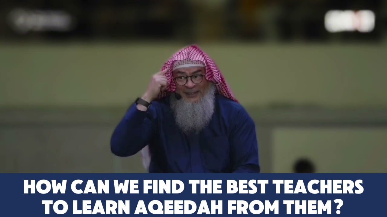 How can we find the best teachers to learn aqeedah from 