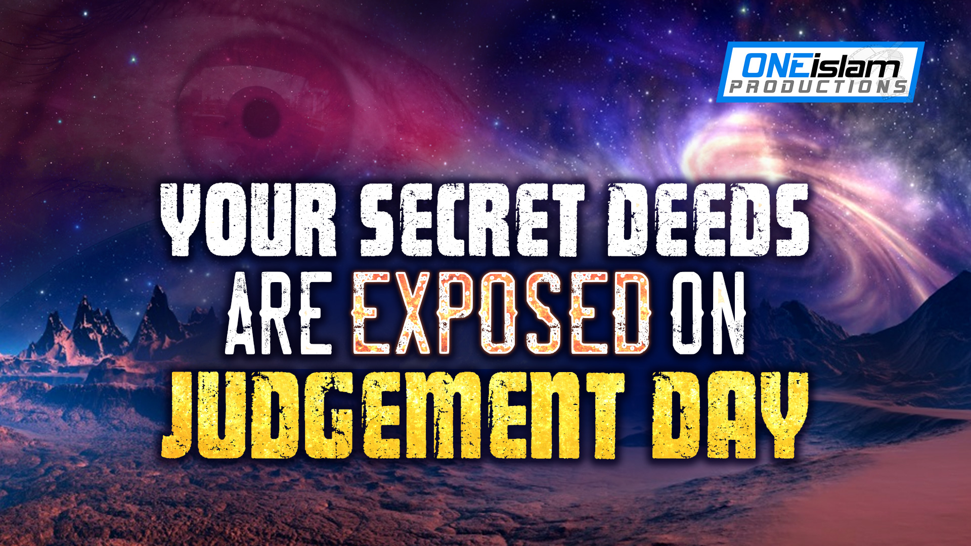 Your Secret Deeds Are Exposed On Judgement Day 