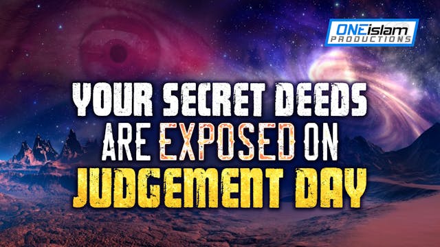 Your Secret Deeds Are Exposed On Judg...