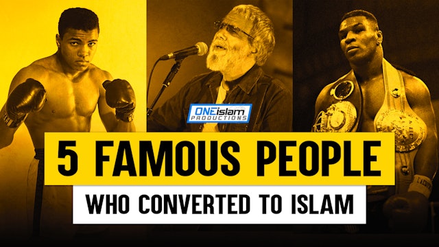 5 FAMOUS PEOPLE WHO CONVERTED TO ISLAM
