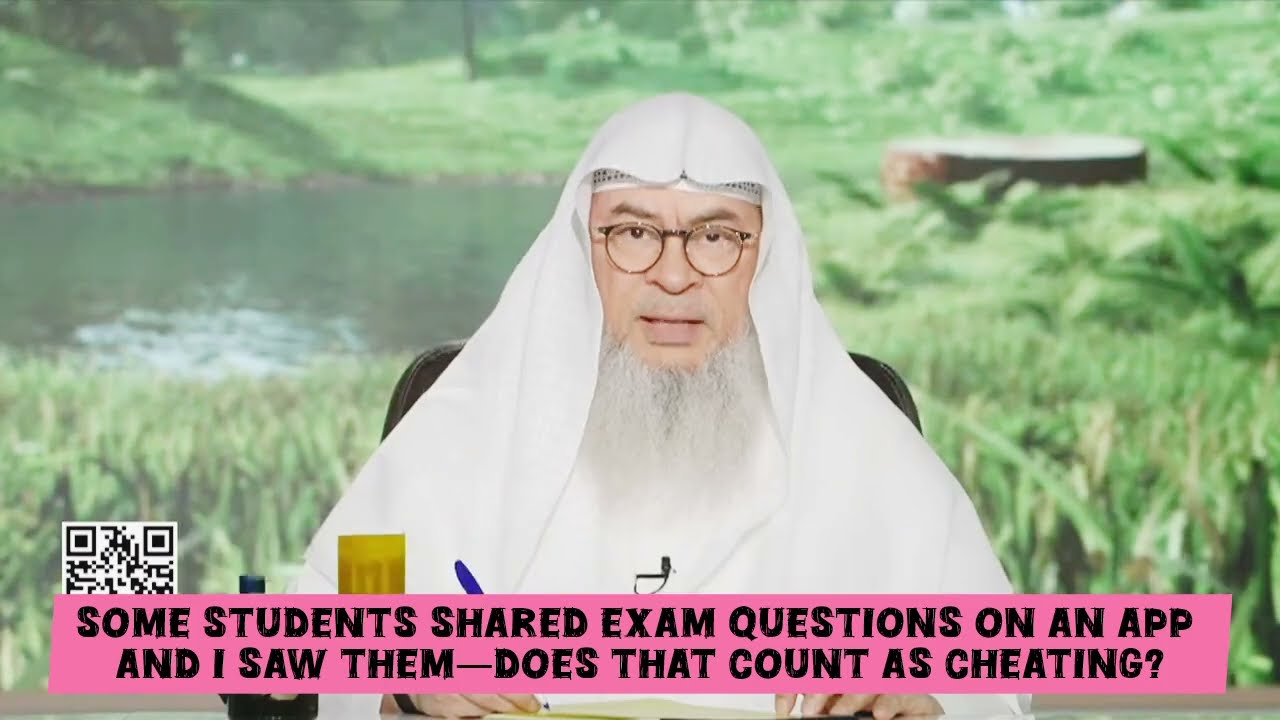 Some Students Shared Exam Questions On An App & I Saw Them, Is This Cheating?