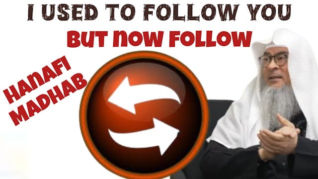 I used to follow you but now I follow...