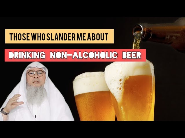 Those who slander me about drinking non alcoholic beer 