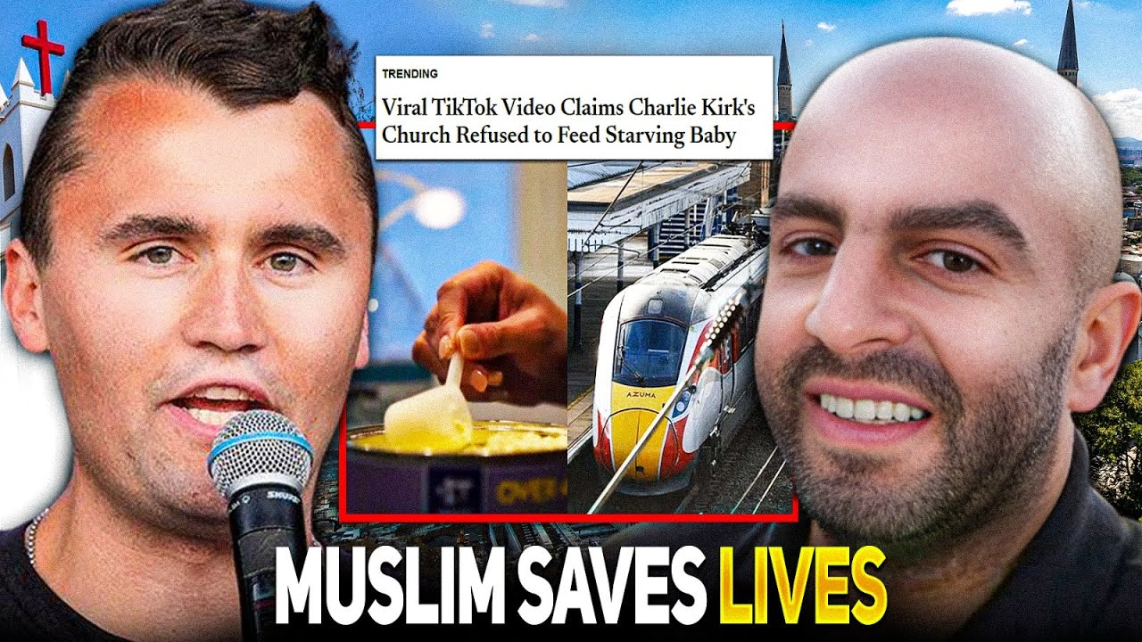 Charlie Kirk's Church vs The Muslim Mosque - Muslim Saves Lives - Total Silence