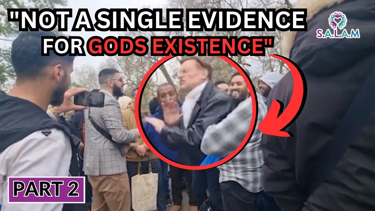 PART 2 OF AGNOSTIC VS MUSLIM DEBATE AT SPEAKERS CORNER
