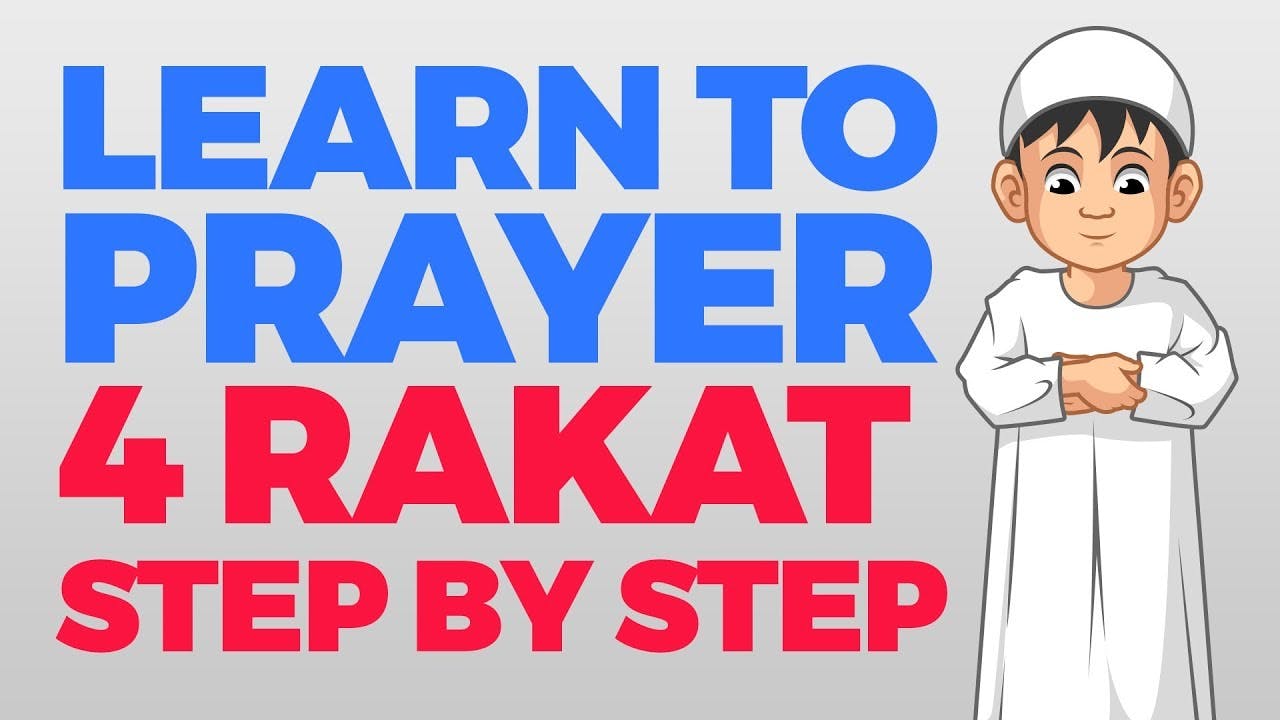 How to pray 4 Rakat (units) - Step by Step Guide From Time to Pray with ...