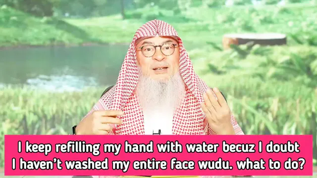 Keep Refilling Hands With Water, I Do...