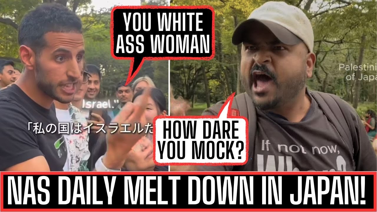NAS DAILY C4UGHT IN JAPAN BY PROTEST£RS - EPIC