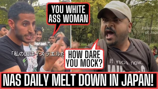 NAS DAILY C4UGHT IN JAPAN BY PROTEST£...