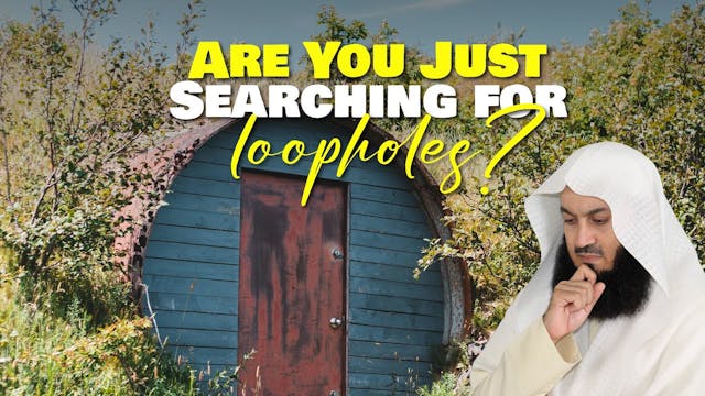 Are You Just Searching For Loopholes ...