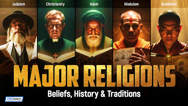Five Major Religions: Beliefs, Histor...