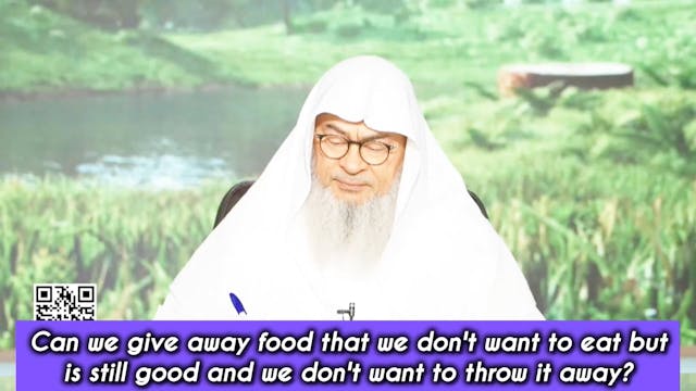 Can We Give Food That We Don't Eat Bu...