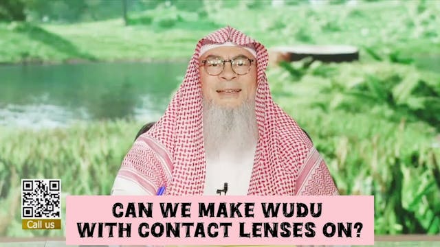 Can We Make Wudu With Contact Lenses On?