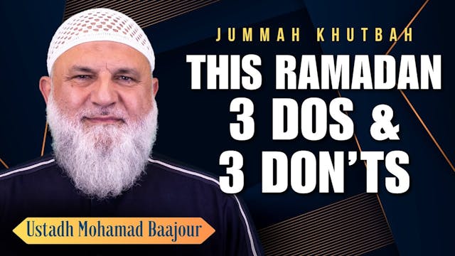 This Ramadan 3 Dos and 3 Don’ts - Jum...