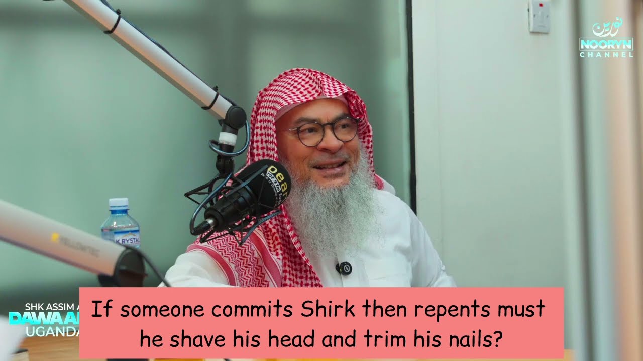 If Someone Commits Shirk Then Repents Must He Shave His Head & Trim His Nails?