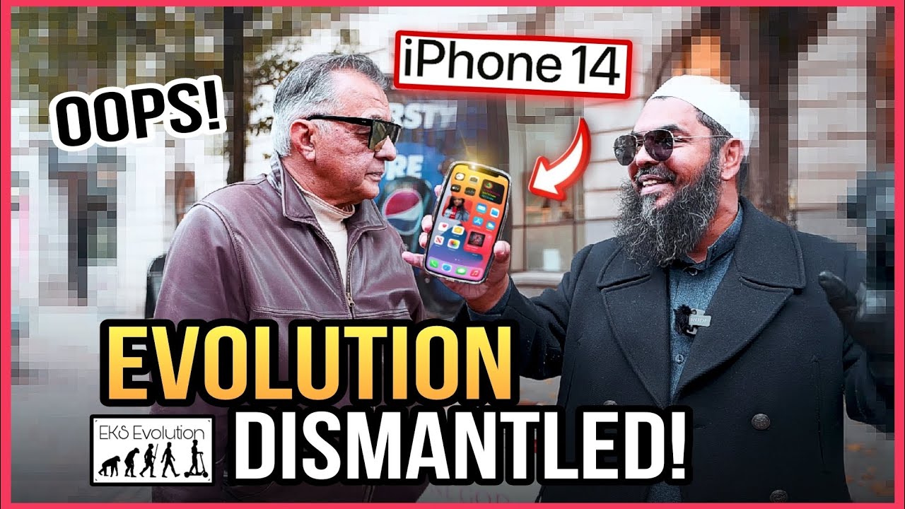 🔥Atheist vs Shaykh Uthman📱🤯iPhone 14 DISMANTLES Evolution Theory❗#UK
