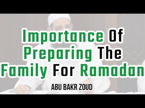 Importance of Preparing The Family Fo...