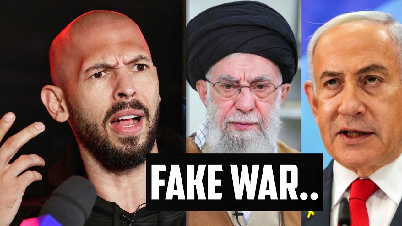 ANDREW TATE EXPOSES DARK AGENDA BEHIND ISRAEL IRAN WAR