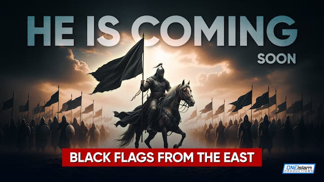 Imam Mahdi Is Coming Soon - Black Fla...