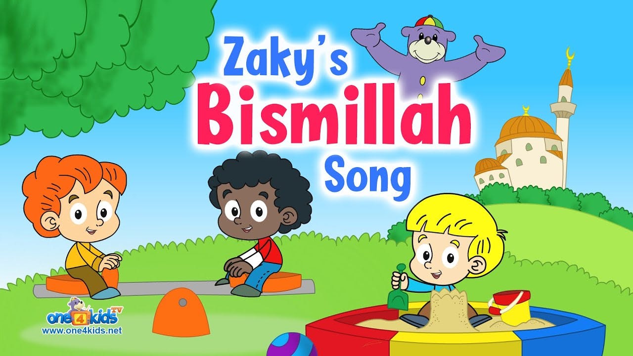 😀 Zaky's BISMILLAH Song! 🎤 - Muslim Kids Cartoons - One Islam TV