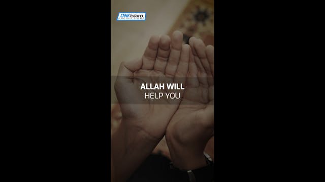 SAY ONLY 1 DUA ALLAH SENDS HELP IMMED...
