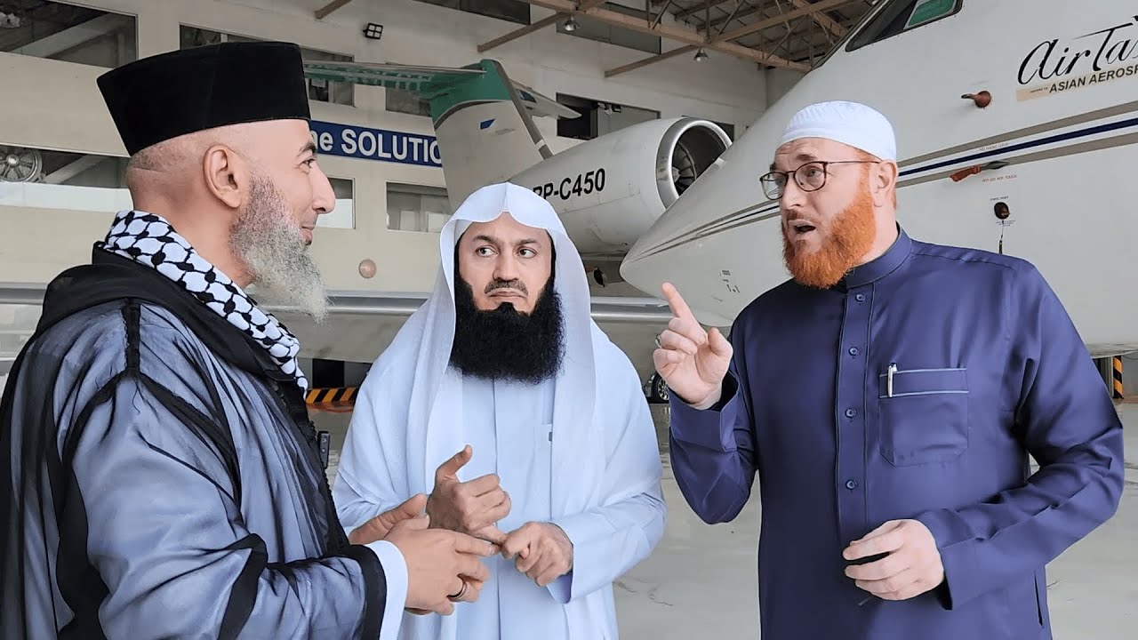 Reaching the 4 corners by Private Plane - Mufti Menk, Dr. Muhammad and Sh. Wael