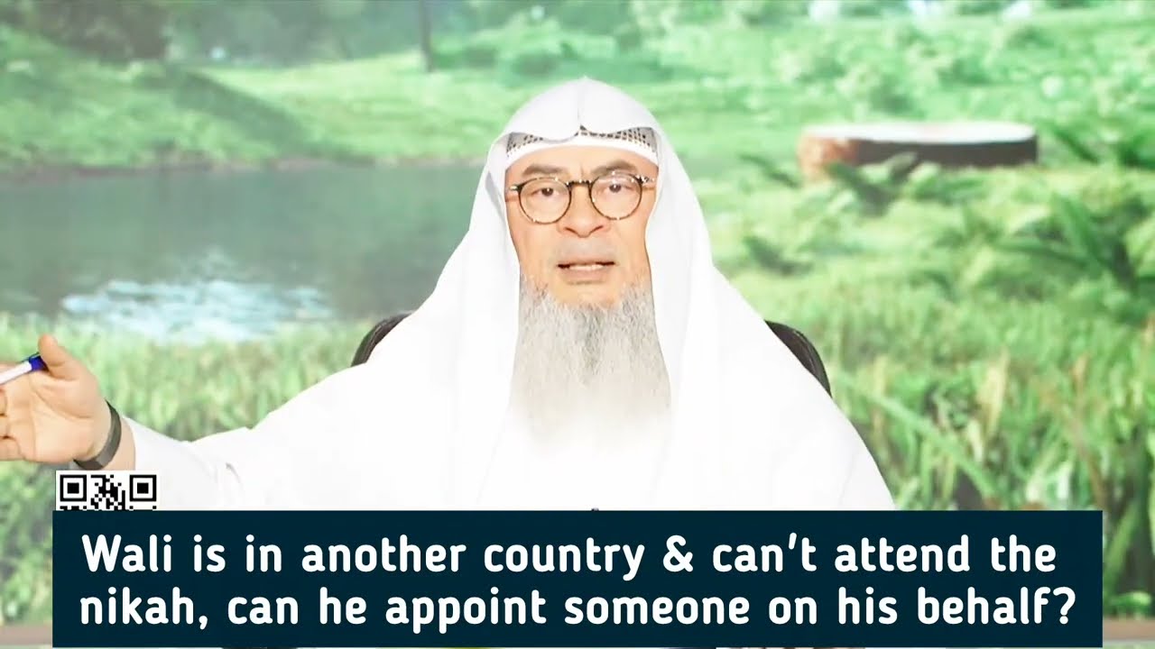 Wali In Other Country Can't Attend Nikkah, Can He Appoint Someone On His Behalf?