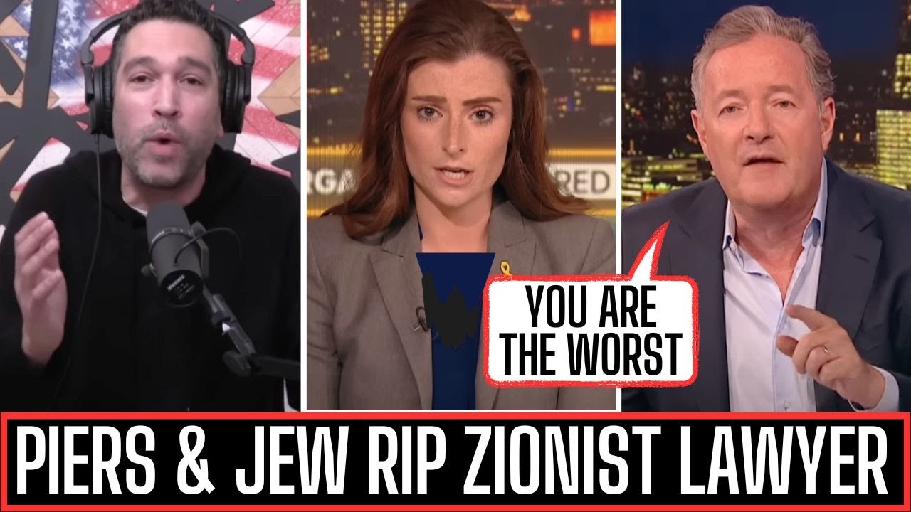 A JEW SMA$HES I$RAELI LAWYER ON PIERS MORGAN LIVE