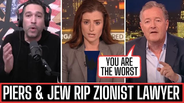 A JEW SMA$HES I$RAELI LAWYER ON PIERS...