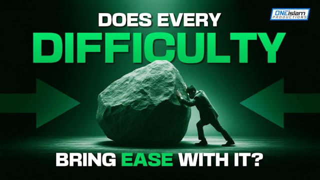 Does Each & Every Difficulty Bring Ea...