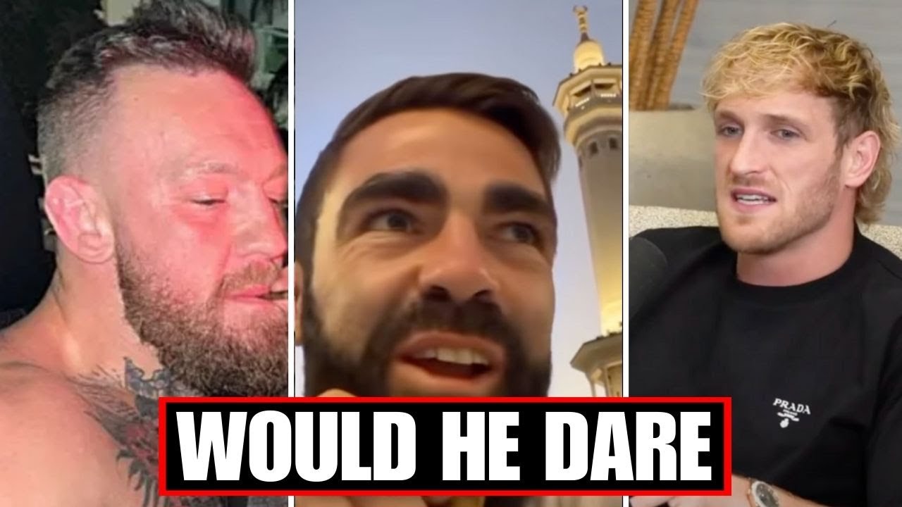 Conor McGregor is calling ALL MUSLIMS CARPET LICKERS  LOGAN PAUL HAS THIS TO SAY