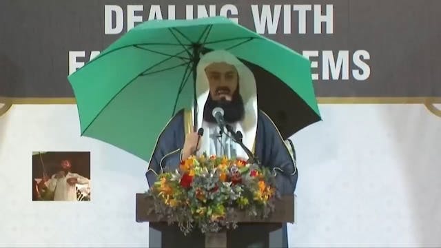 No More Yelling!  Mufti Menk