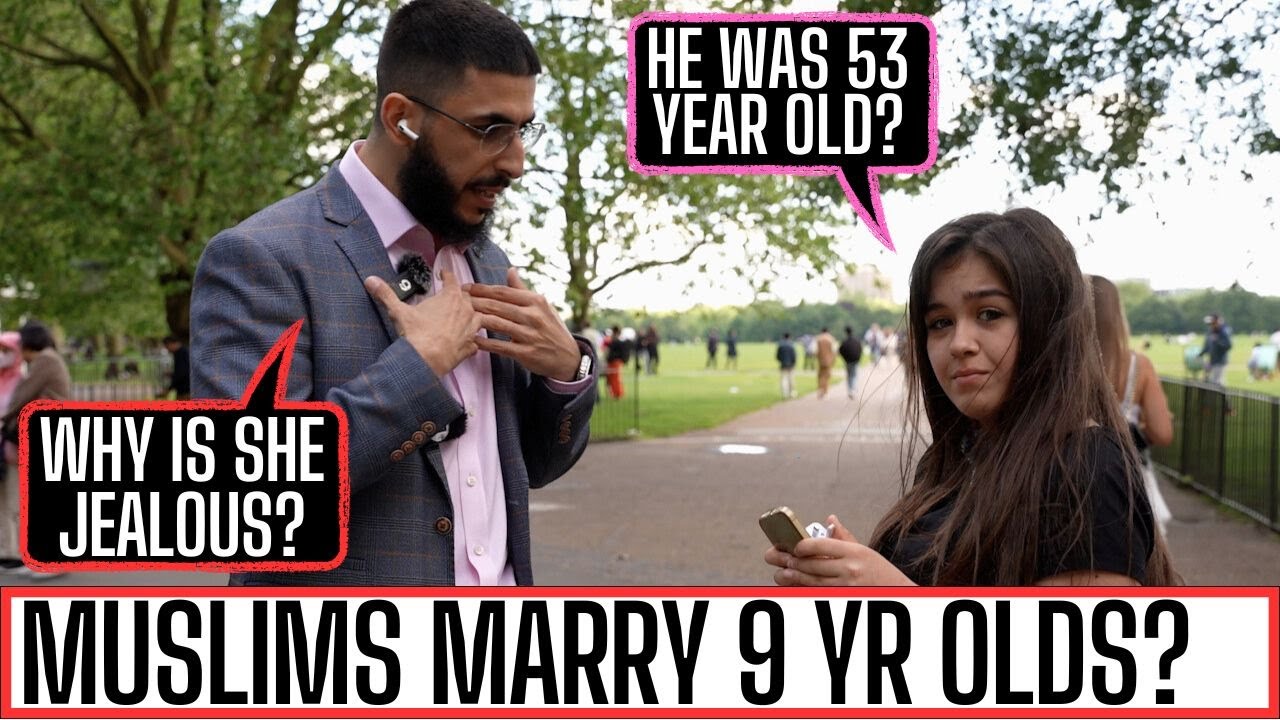GIRL QUESTIONS AISHA MARRIAGE TO PROPHET PBUH - SPEAKERS CORNER