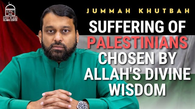 Suffering of Palestinians Chosen by A...