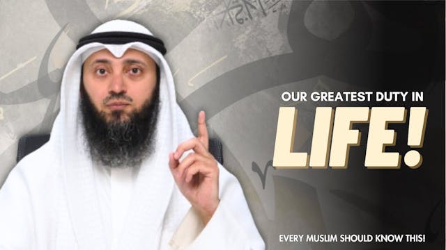 Our greatest duty in life - Every mus...